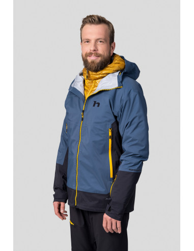 Men's trekking jacket MIRAGE reflecting pond/anthracite