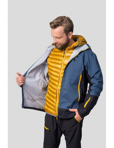 Vīriešu pārgājienu jaka MIRAGE dīķa zaļa/antracīta pelēka