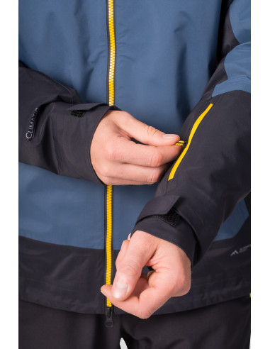 Men's trekking jacket MIRAGE reflecting pond/anthracite
