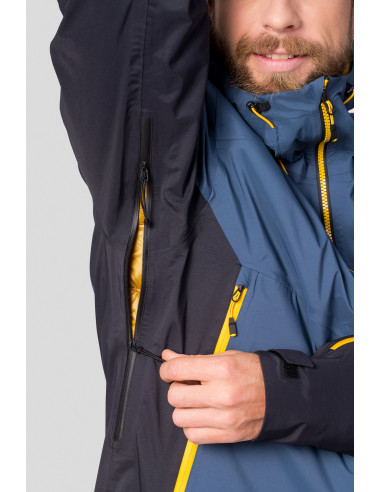 Vīriešu pārgājienu jaka MIRAGE dīķa zaļa/antracīta pelēka