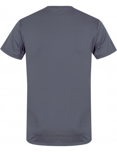 Men's trekking short sleeve T-shirt PARNELL II asphalt