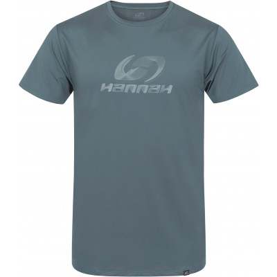 Men's trekking short sleeve T-shirt PARNELL II dark forest