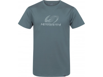 Men's trekking short sleeve T-shirt PARNELL II dark forest