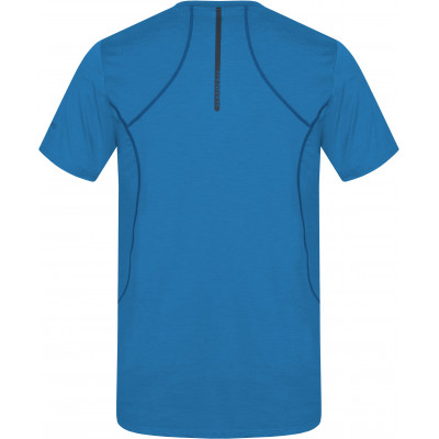 Men's active short sleeve T-shirt PELLO II french blue mel 2