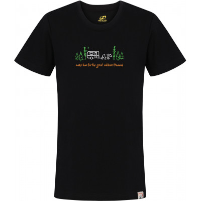 Kid's casual short sleeve T-shirt RANDY JR anthracite