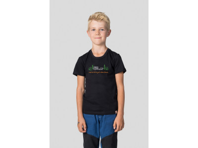 Kid's casual short sleeve T-shirt RANDY JR anthracite