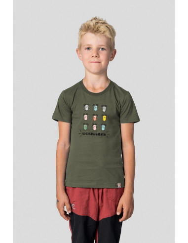 Kid's casual short sleeve T-shirt RANDY JR four leaf clover