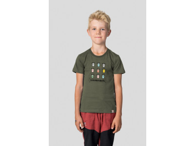 Kid's casual short sleeve T-shirt RANDY JR four leaf clover