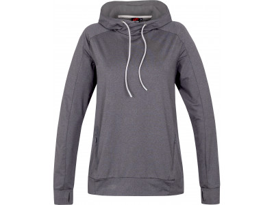 Ladies active sweatshirt VERNITA asphalt mel
