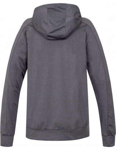 Ladies active sweatshirt VERNITA asphalt mel