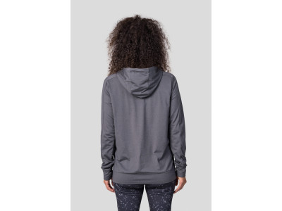 Ladies active sweatshirt VERNITA asphalt mel