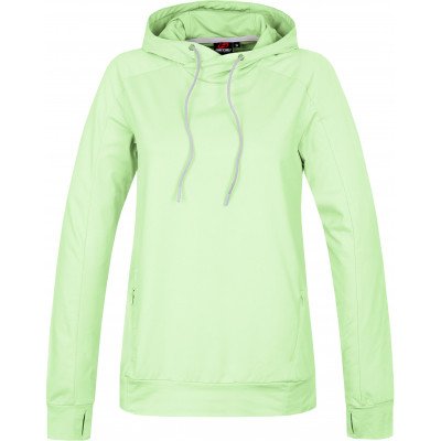 Ladies active sweatshirt VERNITA paradise green mel