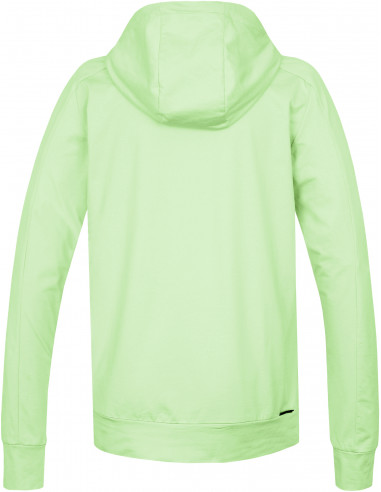Ladies active sweatshirt VERNITA paradise green mel