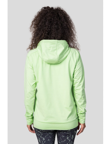 Ladies active sweatshirt VERNITA paradise green mel