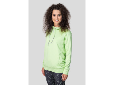 Ladies active sweatshirt VERNITA paradise green mel