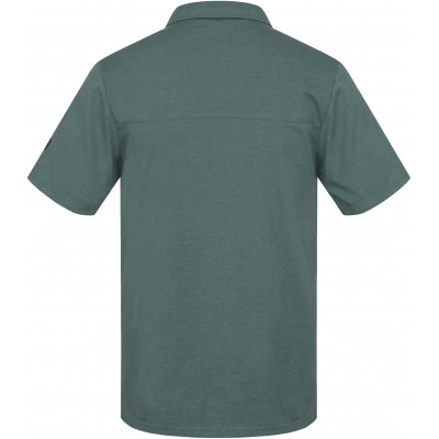 Men's casual shirt KAJAN dark forest mel 2