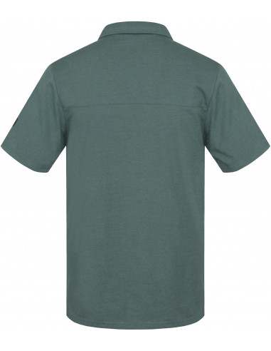 Men's casual shirt KAJAN dark forest mel