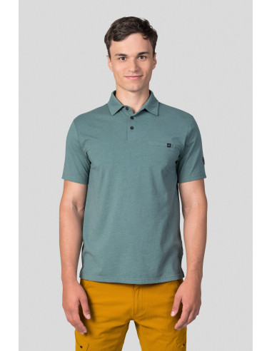 Men's casual shirt KAJAN dark forest mel