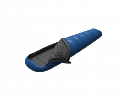 Sleeping bag BIKE 100 classic blue