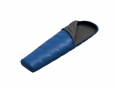 Sleeping bag BIKE 100 classic blue