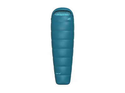 Ladies sleeping bag BIKE W 100 mosaic blue/capri