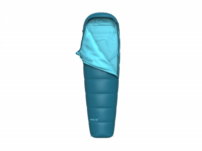 Ladies sleeping bag BIKE W 100 mosaic blue/capri