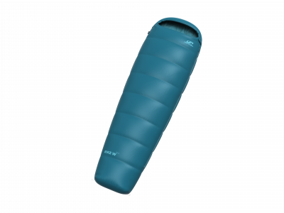 Ladies sleeping bag BIKE W 100 mosaic blue/capri