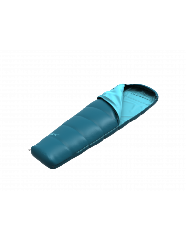 Ladies sleeping bag BIKE W 100 mosaic blue/capri