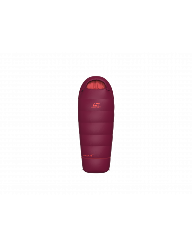 Junior sleeping bag BIVAK JR 200 rhododendron/poppy red