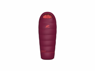 Junior sleeping bag BIVAK JR 200 rhododendron/poppy red