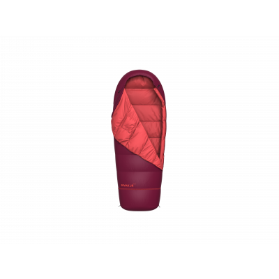 Junior sleeping bag BIVAK JR 200 rhododendron/poppy red 2