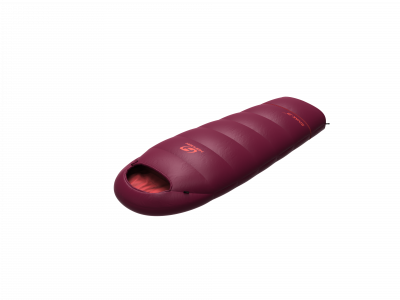 Junior sleeping bag BIVAK JR 200 rhododendron/poppy red
