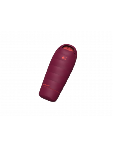 Junior sleeping bag BIVAK JR 200 rhododendron/poppy red