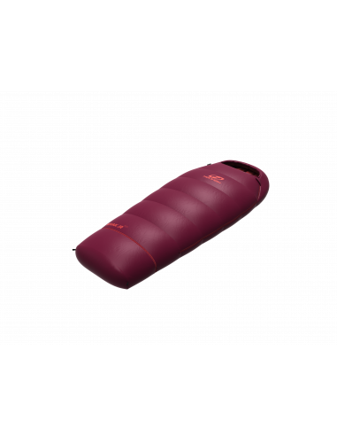 Junior sleeping bag BIVAK JR 200 rhododendron/poppy red