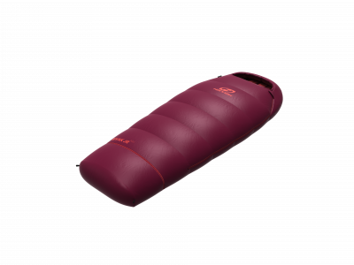 Junior sleeping bag BIVAK JR 200 rhododendron/poppy red