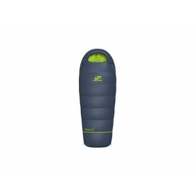 Junior sleeping bag BIVAK JR 200 midnight navy/lime green