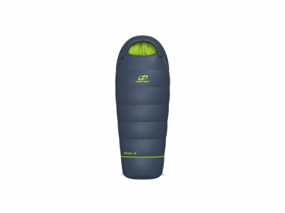 Junior sleeping bag BIVAK JR 200 midnight navy/lime green
