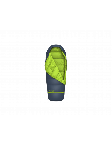 Junior sleeping bag BIVAK JR 200 midnight navy/lime green