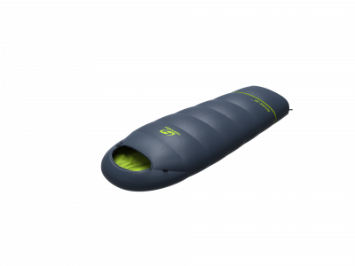 Junior sleeping bag BIVAK JR 200 midnight navy/lime green