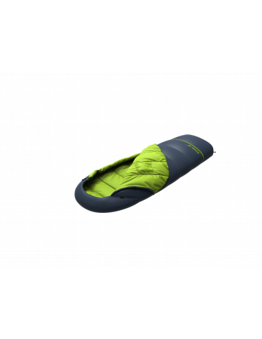 Junior sleeping bag BIVAK JR 200 midnight navy/lime green
