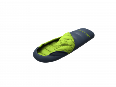 Junior sleeping bag BIVAK JR 200 midnight navy/lime green