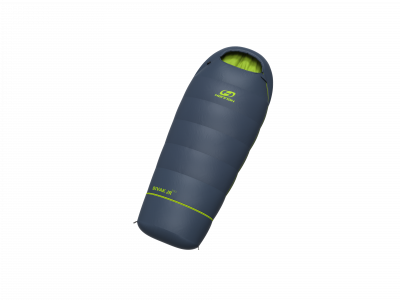 Junior sleeping bag BIVAK JR 200 midnight navy/lime green