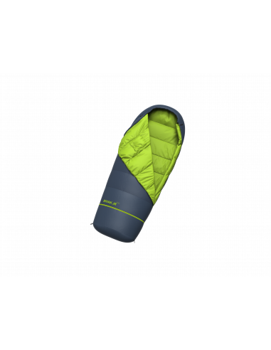 Junior sleeping bag BIVAK JR 200 midnight navy/lime green