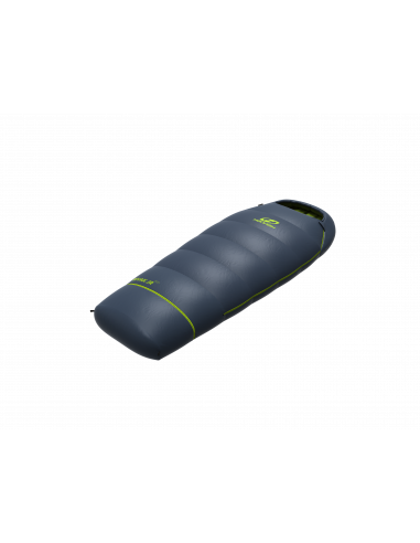 Junior sleeping bag BIVAK JR 200 midnight navy/lime green