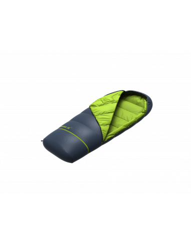 Junior sleeping bag BIVAK JR 200 midnight navy/lime green
