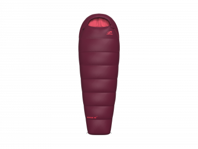 Ladies sleeping bag BIVAK W 240 rhododendron/poppy red
