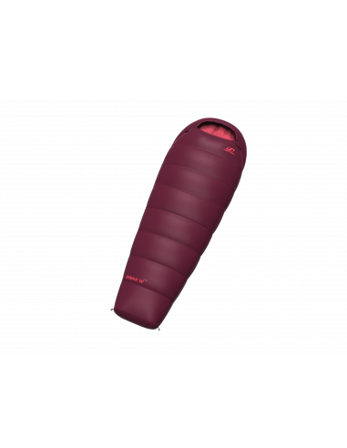 Ladies sleeping bag BIVAK W 240 rhododendron/poppy red