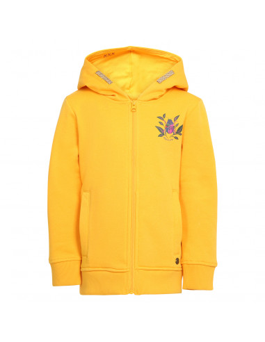 Kid's sweatshirt fullzip ISLO spectra yellow