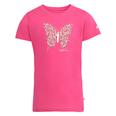 Kid's short sleeve T-shirt BADAMO carmine rose pc