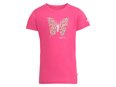 Kid's short sleeve T-shirt BADAMO carmine rose pc